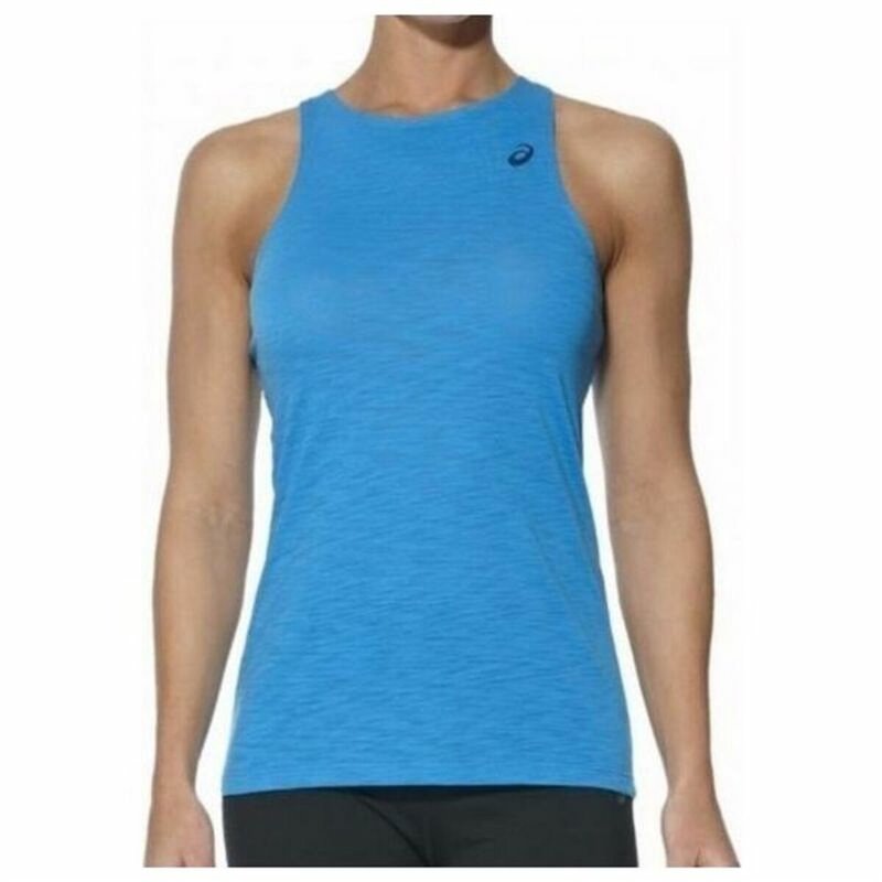 Débardeur Femme Asics SLIM TANK Bleu