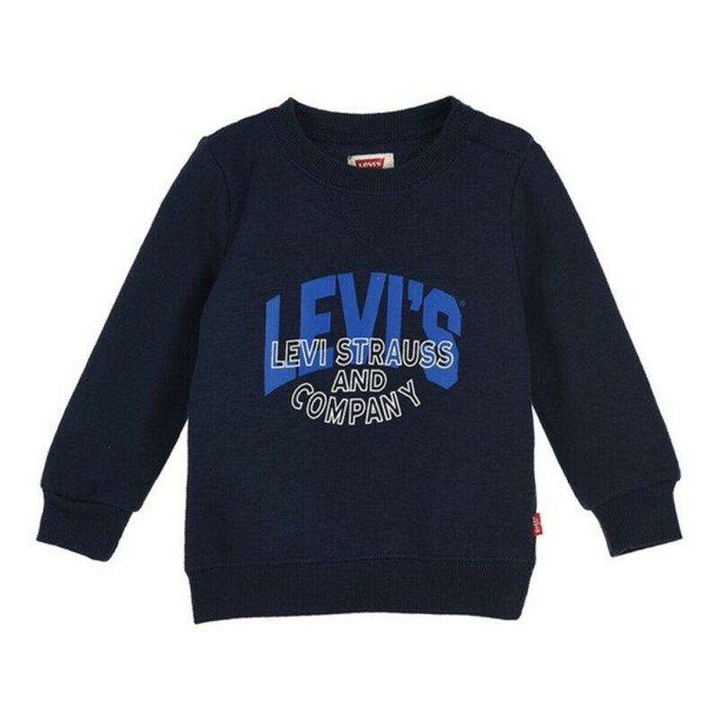 Sweat-Shirt Enfant Levi's TWO TONE PRINT Blue marine