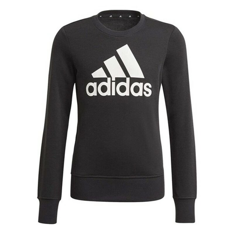 Sweat-Shirt sans capuche fille G BL SWT Adidas GP0040 Noir