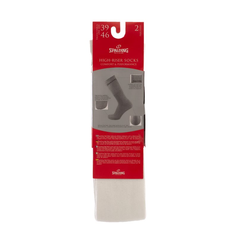 Image secondaire de Chaussettes Spalding C34018 Blanc