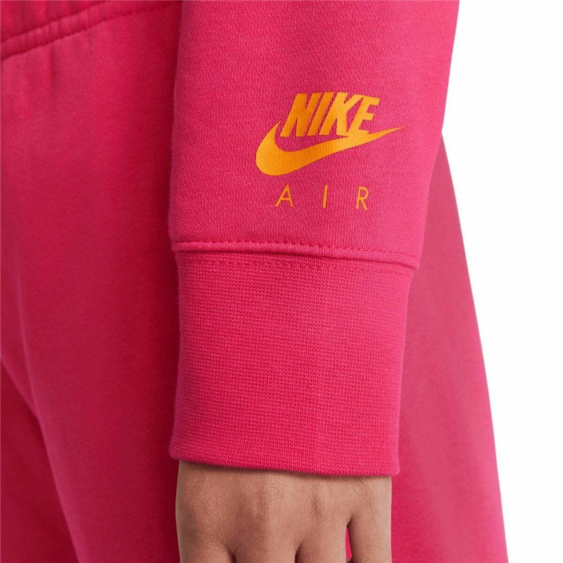 Image secondaire de Sweat-Shirt à capuche fille CROP HOODIE Nike DM8372 666 Rose