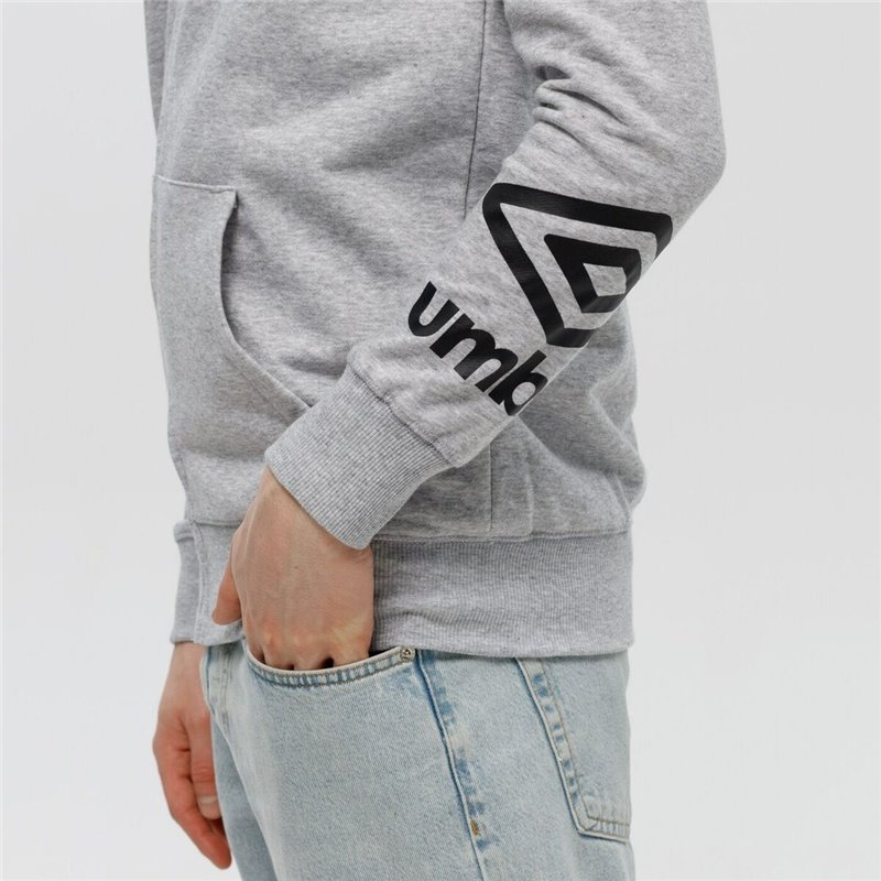 Image secondaire de Sweat à capuche homme FW TERRACE ZIP HOODIE Umbro 66063U 263 Gris