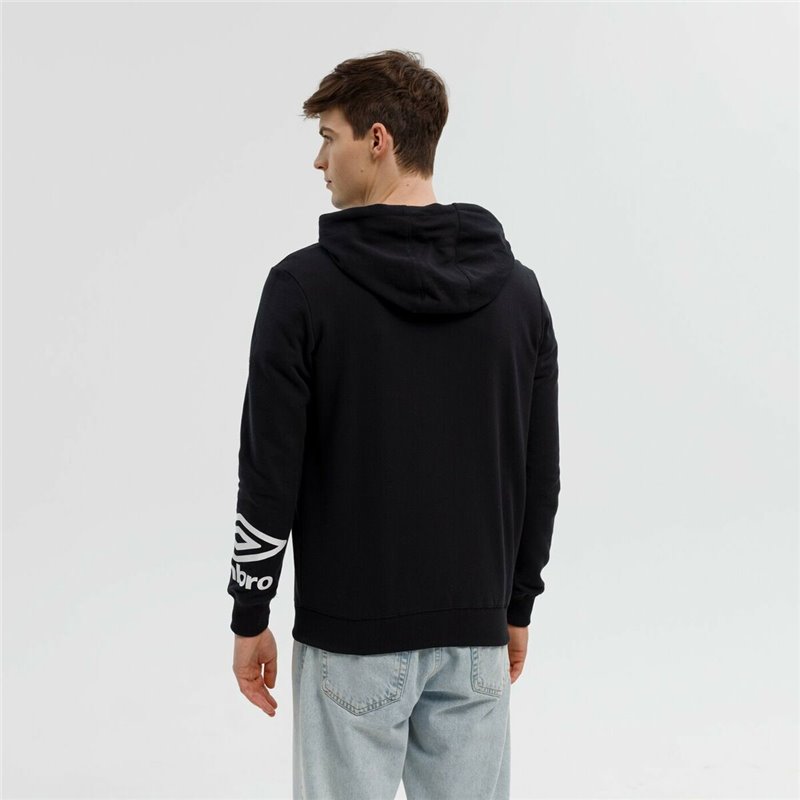 Image secondaire de Sweat à capuche homme FW TERRACE ZIP HOODIE Umbro 66063U 060 Noir