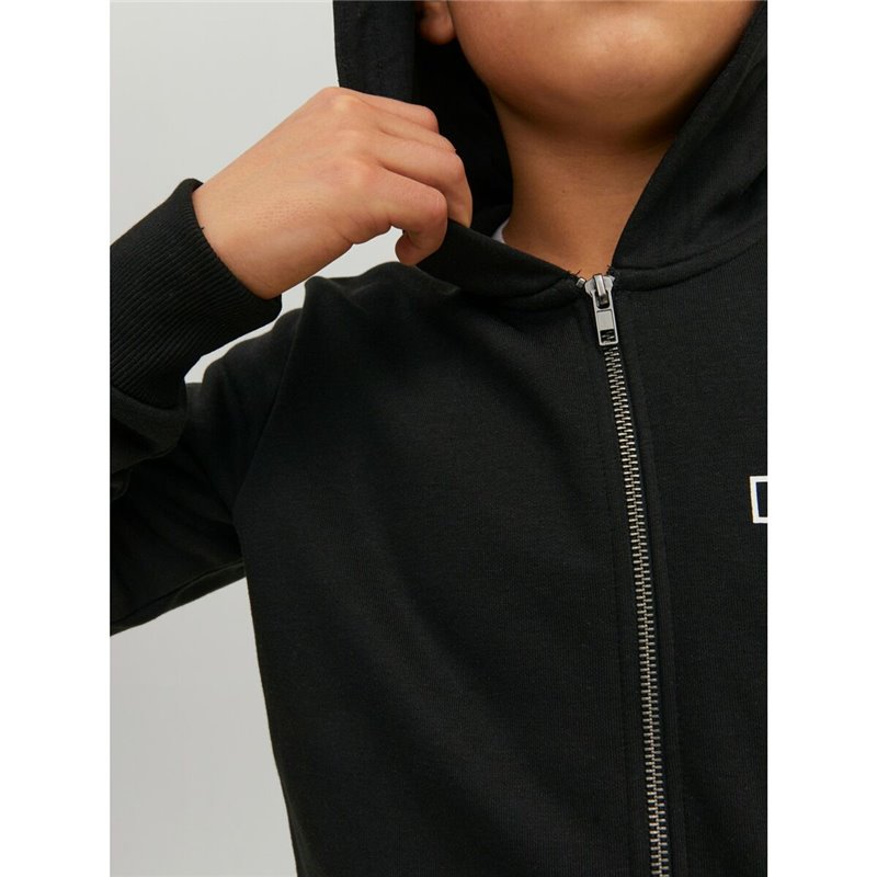 Image secondaire de Sweat à capuche enfant Jack & Jones JCOSPACE LOGO SWEAT 12221210 Noir