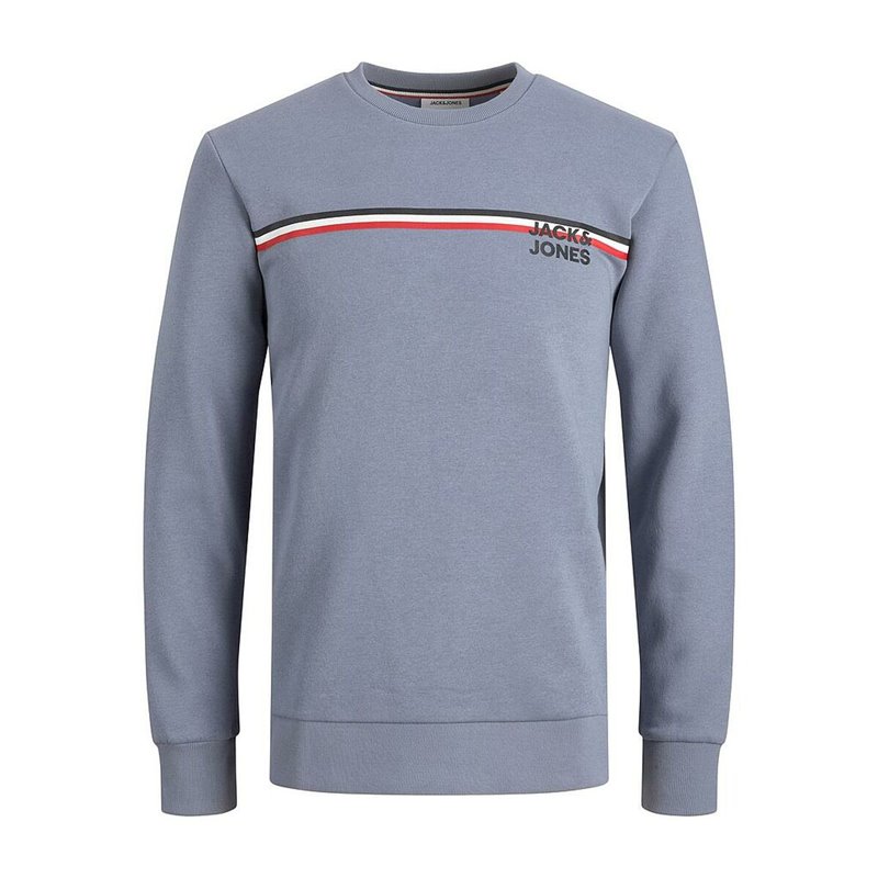 Sweat-Shirt Enfant Jack & Jones JJATLAS CREW NECK JNR 12232669 Bleu