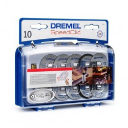 DREMEL 10 disques à tronçonner+ adapt EZ Speedclic 35,99 €