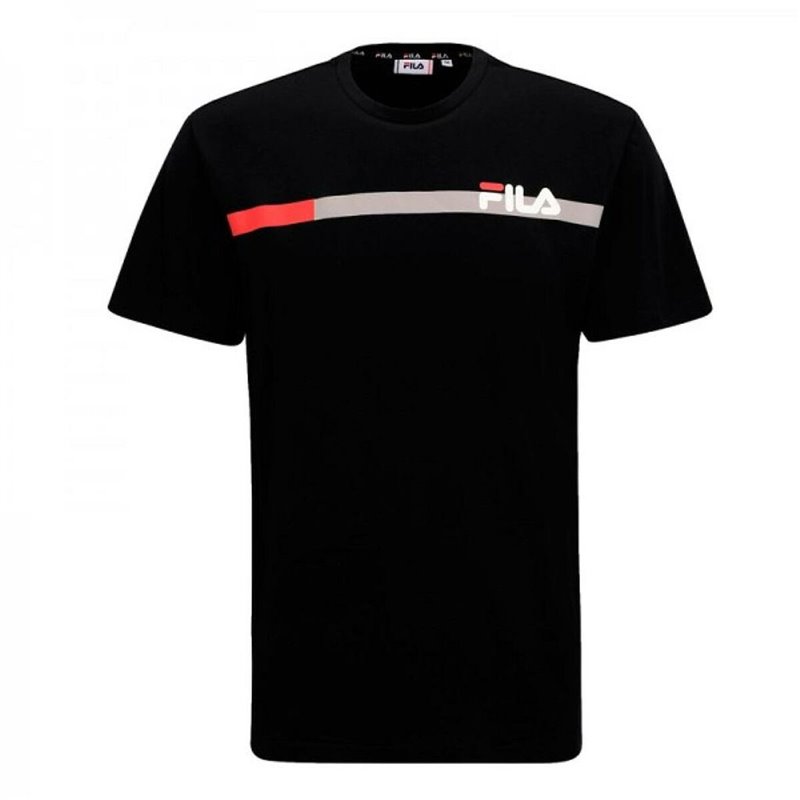 T-Shirt à manches courtes homme Fila FAM0428 80010 Noir