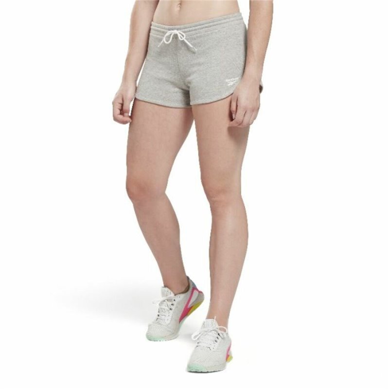 Short de Sport pour Femme Reebok RI FRENCH TERRY SHO H54766 Gris