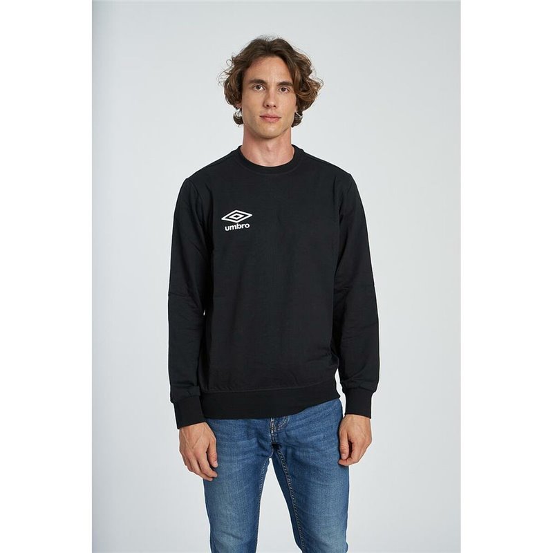 Sweat sans capuche homme Umbro NORMA 72311I 001 Noir