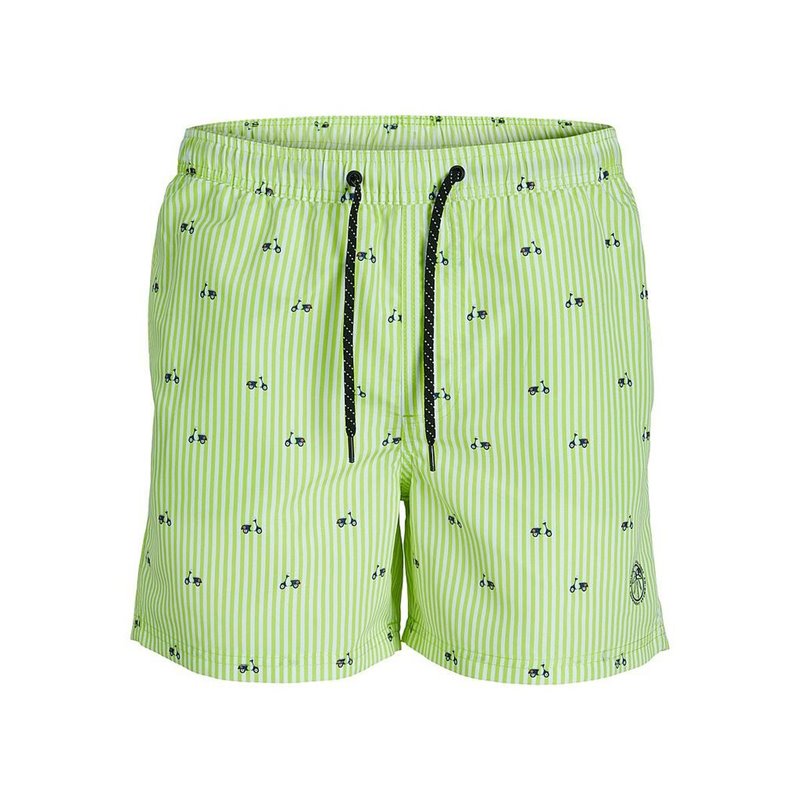 Image secondaire de Maillot de bain homme PSTFIJI JJSWIM MINI STRIPE LY Jack & Jones 12227350 Vert