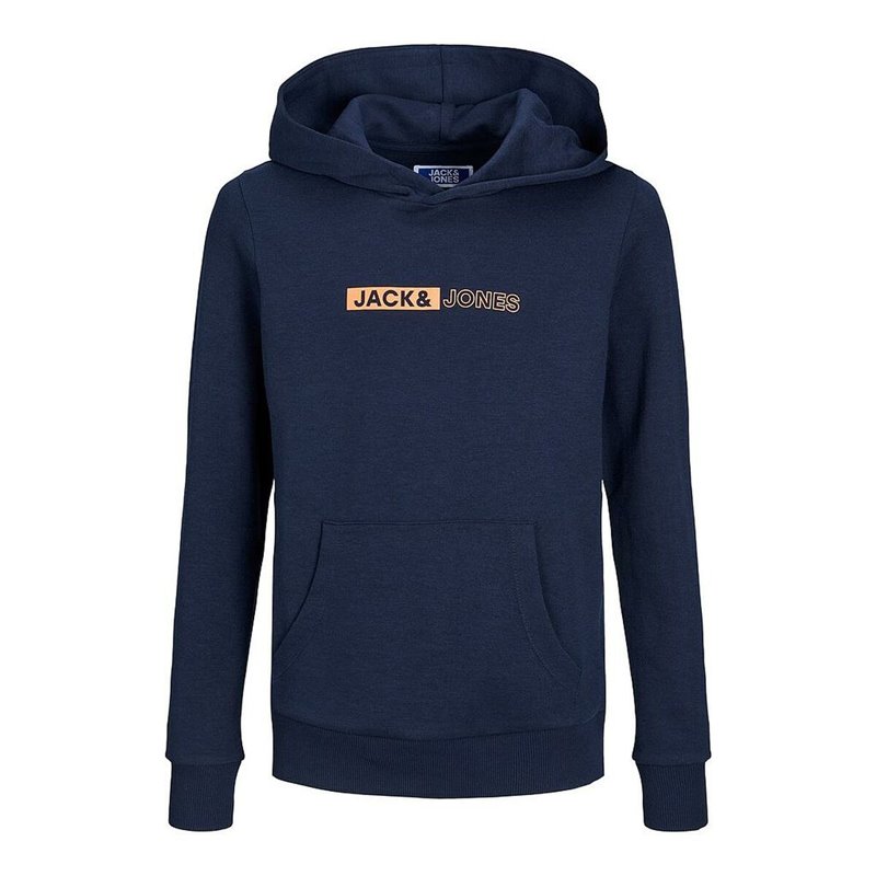 Sweat-Shirt Enfant Jack & Jones JJNEO HOOD JNR 12225210 Blue marine