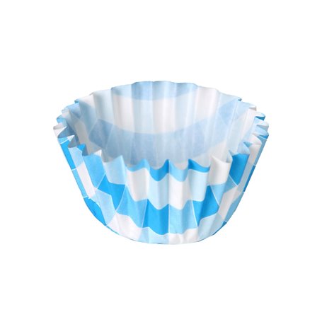 Moules à Muffins Algon Rayures Bleu Produits à usage unique 5 x 3,2 cm 3 10,99 €