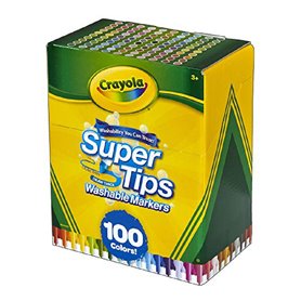 Ensemble de Marqueurs Super Tips Crayola 58-5100 (100 uds) 35,99 €
