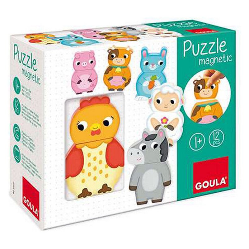 Goula Puzzle magnétique ferme