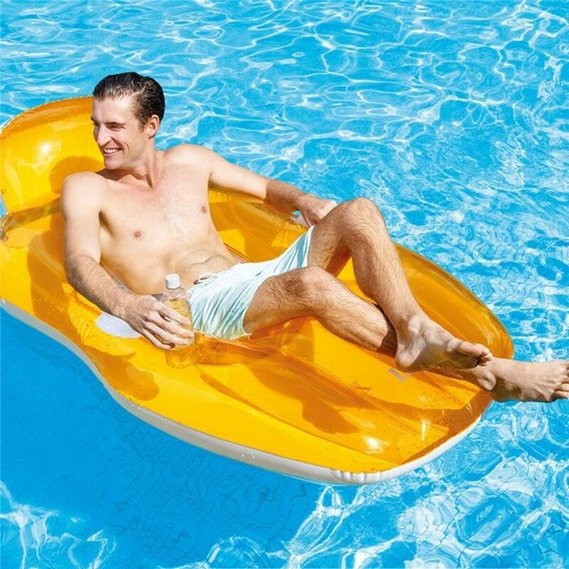 Image secondaire de Fauteuil de piscine gonflable Intex Chill 'n' Float 163 x 104 cm 