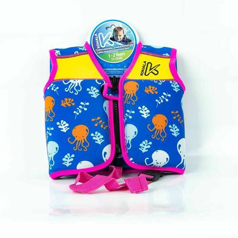 Gilet Gonflable pour Piscine Kohala Octopus Rose 2-3 Ans