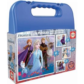 Set de 4 Puzzles Educa Frozen II 73 Pièces 25,99 €