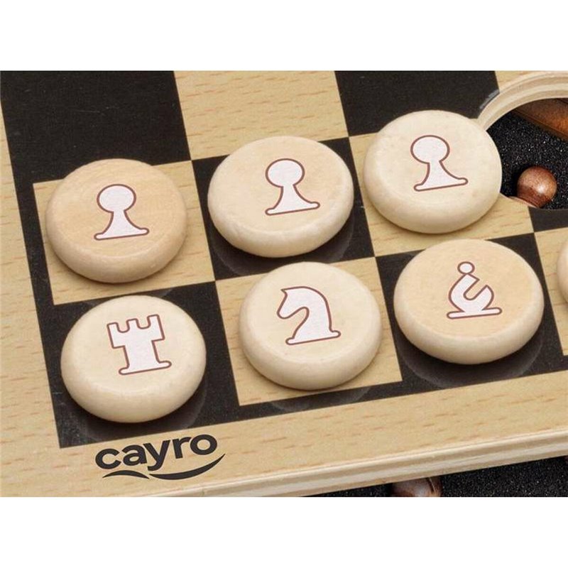 Jeu d'Échecs Cayro Bois Métal