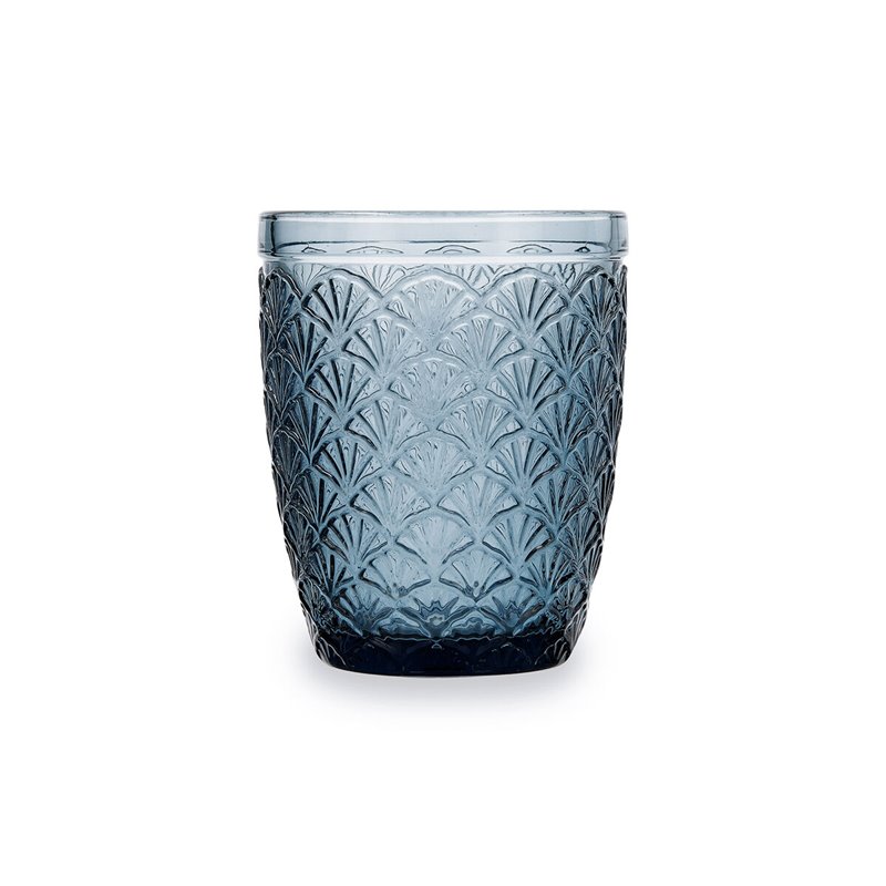 Image secondaire de Verre Bidasoa Blue Moon Bleu verre 240 ml (6 Unités)