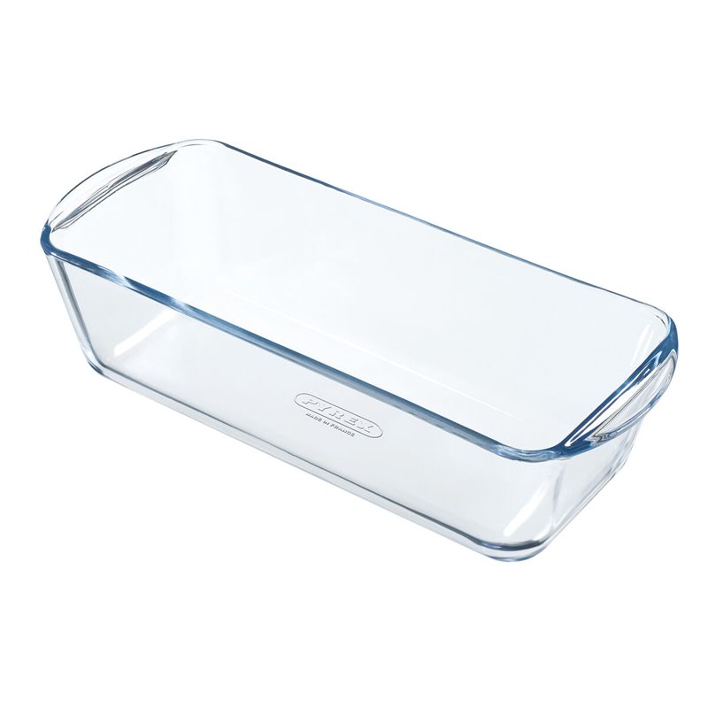 Image secondaire de Moule pour four Pyrex Classic Vidrio Rectangulaire Transparent 32 x 12 x 8 cm (4 Unités)