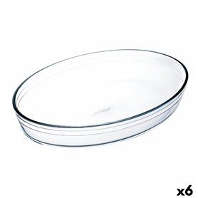 Plat de Four Ô Cuisine  Ovale 35 x 25 x 7 cm Transparent verre (6 Unité 120,99 €