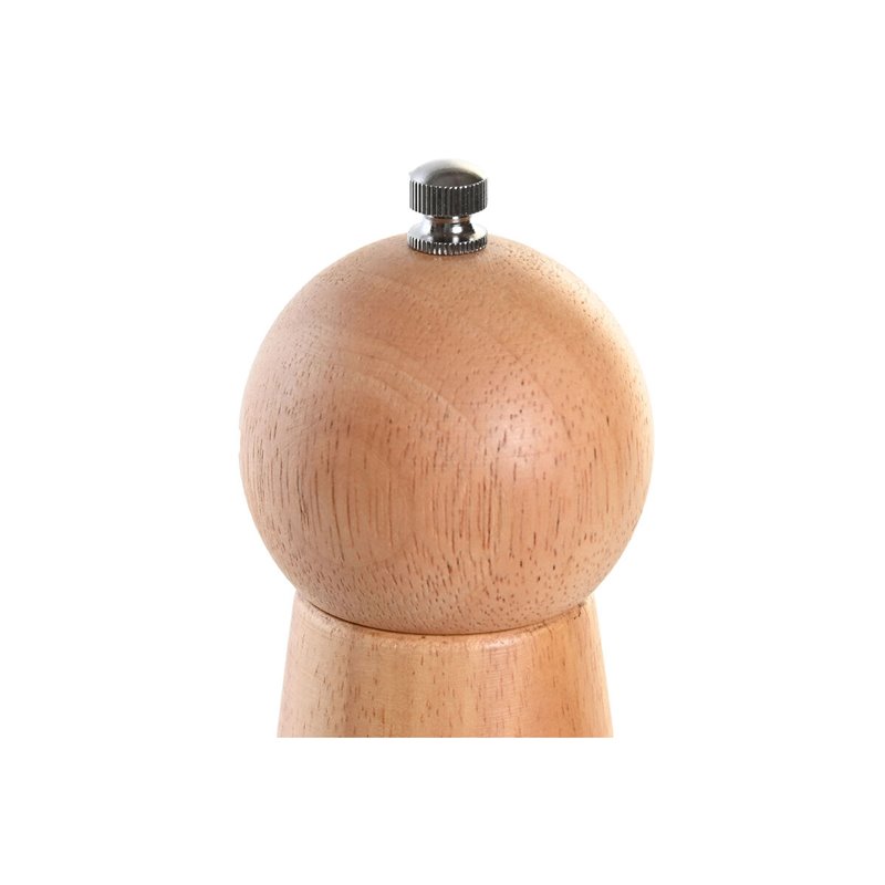 Image secondaire de Pot de poivre DKD Home Decor 6 x 6 x 21 cm Naturel Acier inoxydable Bambou