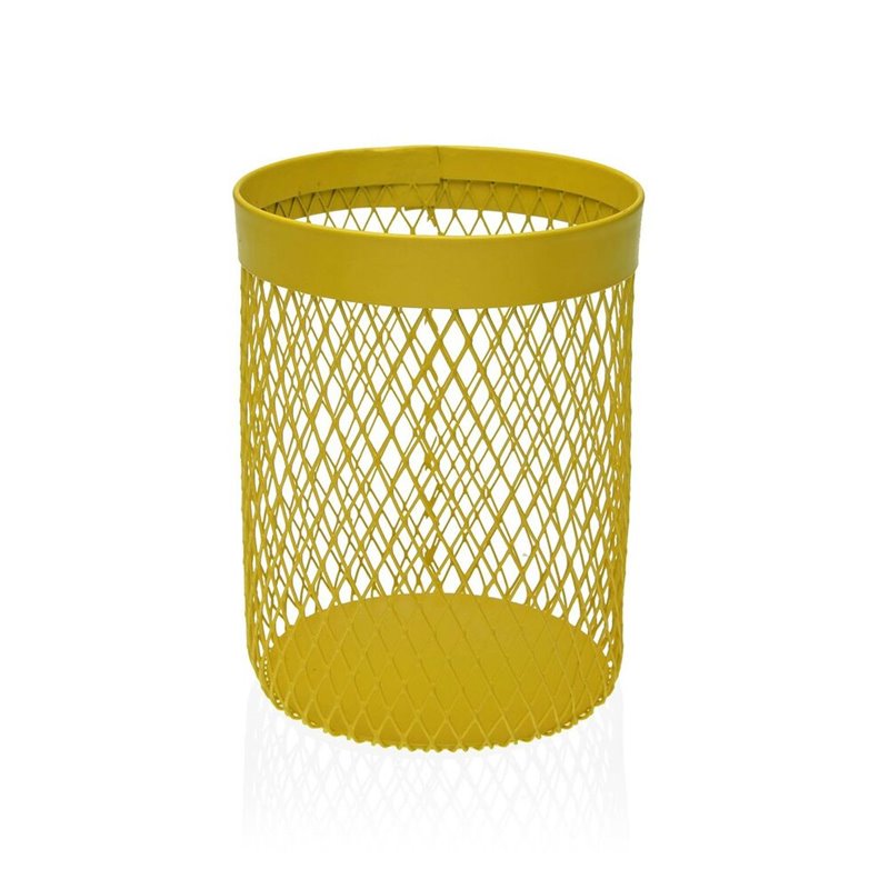 Pot pour ustensiles de cuisine Versa Jaune (11,5 x 15,5 x 11,5 cm)