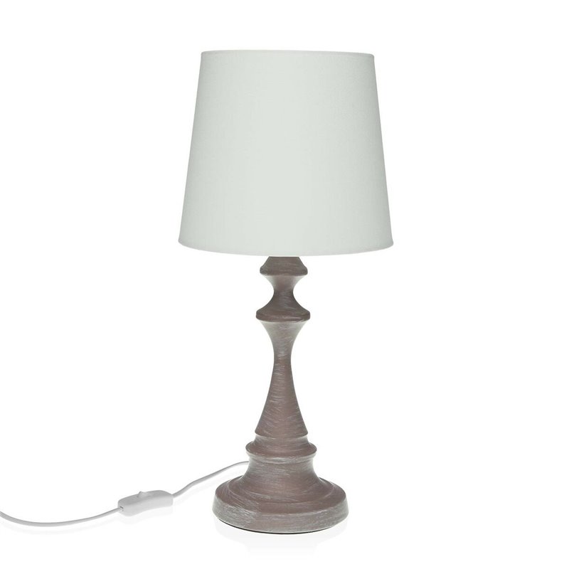 Lampe de bureau Versa Gene Argentée 23 x 49 cm Métal