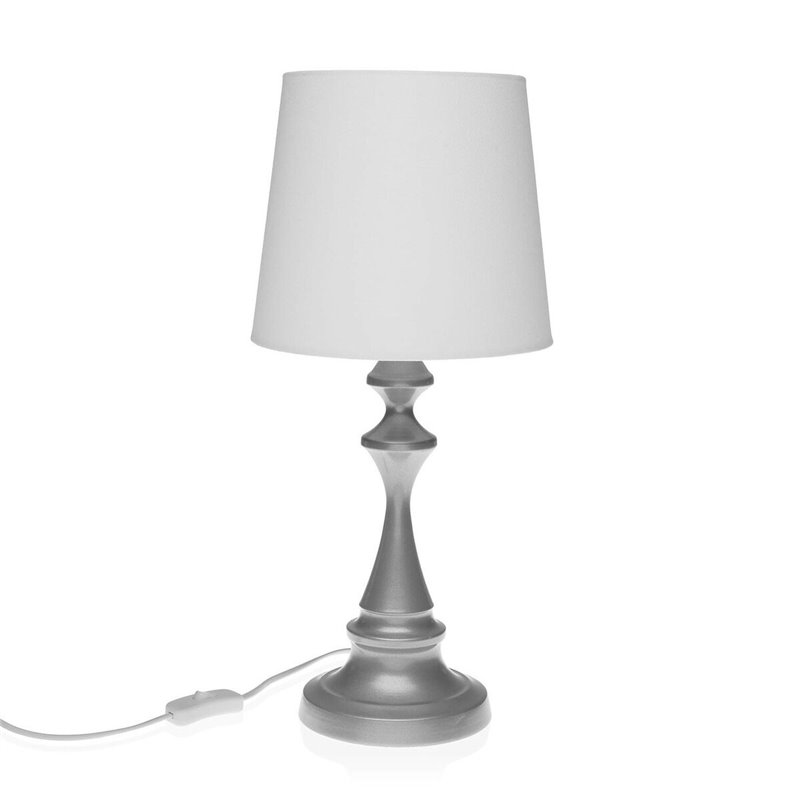 Lampe de bureau Versa Gene Gris 23 x 49 cm Métal