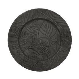 Dessous d'Assiette Versa Noir Plastique 33 x 33 cm 16,99 €