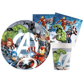 Set d'articles de fête The Avengers Multicouleur (Reconditionné A) 16,99 €