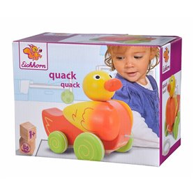 Jouet pour bébé Eichorn quack quack Canard Bois (Reconditionné C) 78,99 €