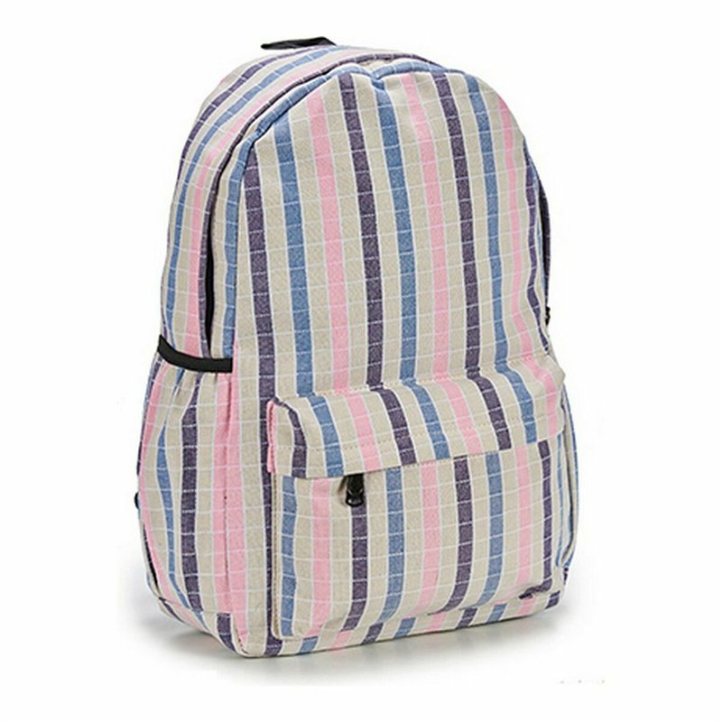 Image secondaire de Cartable Rayures Multicouleur 13 x 45 x 31 cm 12 Unités