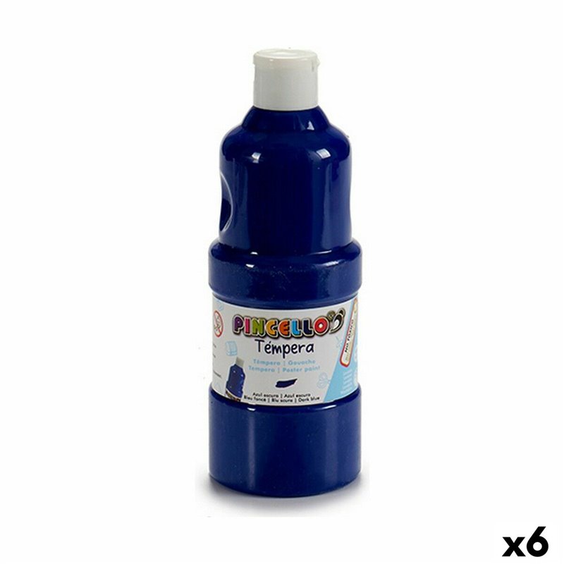 Gouache Bleu foncé 400 ml (6 Unités)