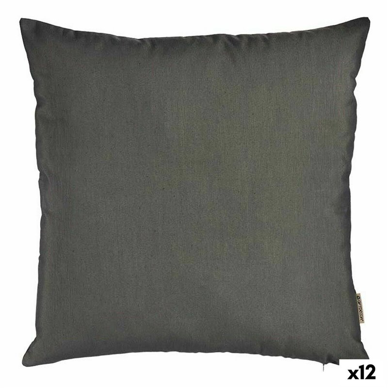 Housse de coussin 60 x 0,5 x 60 cm Anthracite (12 Unités)