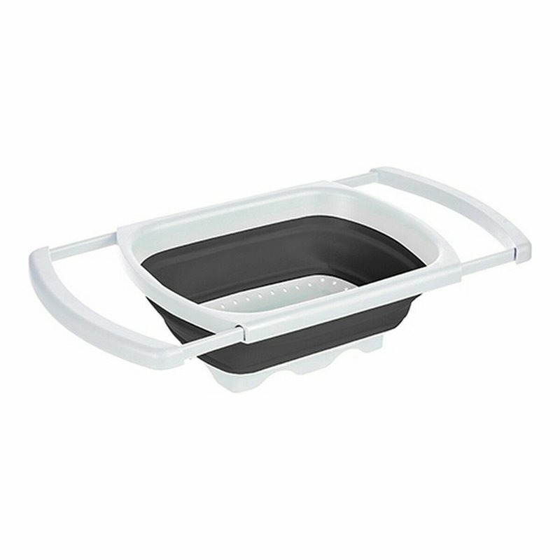 Image secondaire de Tamis Réglable Pliable polypropylène TPR (60 x 26 x 11 cm) (12 Unités)