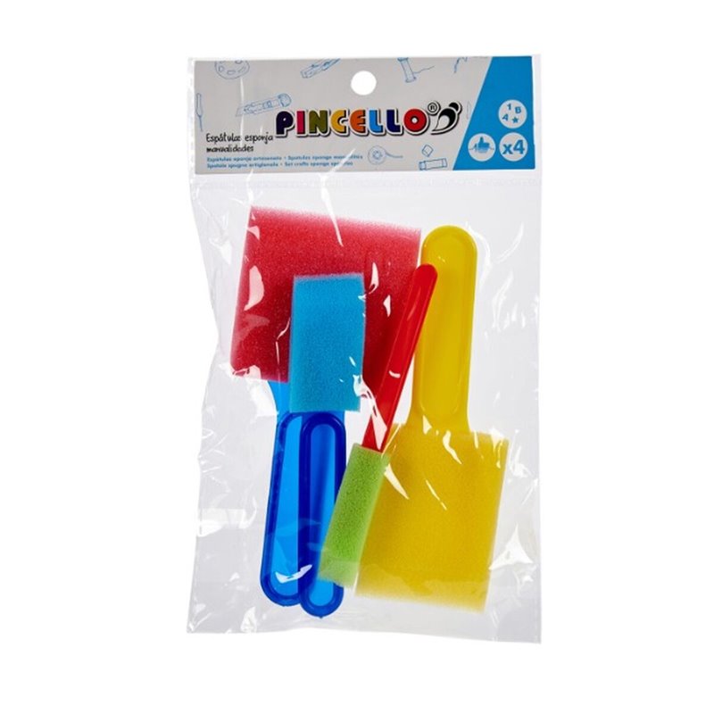 Image secondaire de Ensemble pour activités manuelles Spatule Multicouleur (12 Unités)