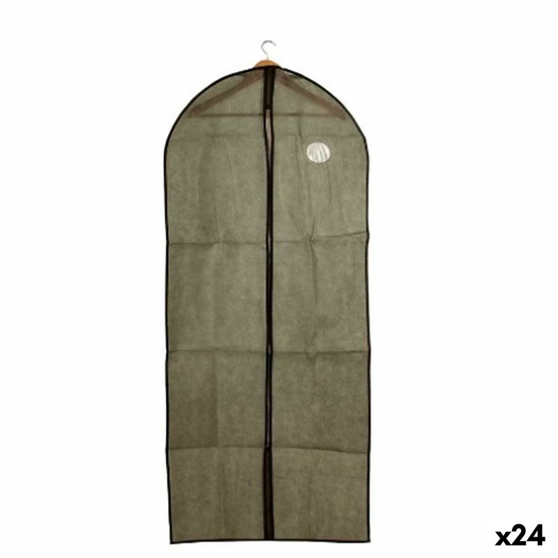 Porte-Habits 60 x 137 cm Gris Polyester polypropylène (24 Unités)