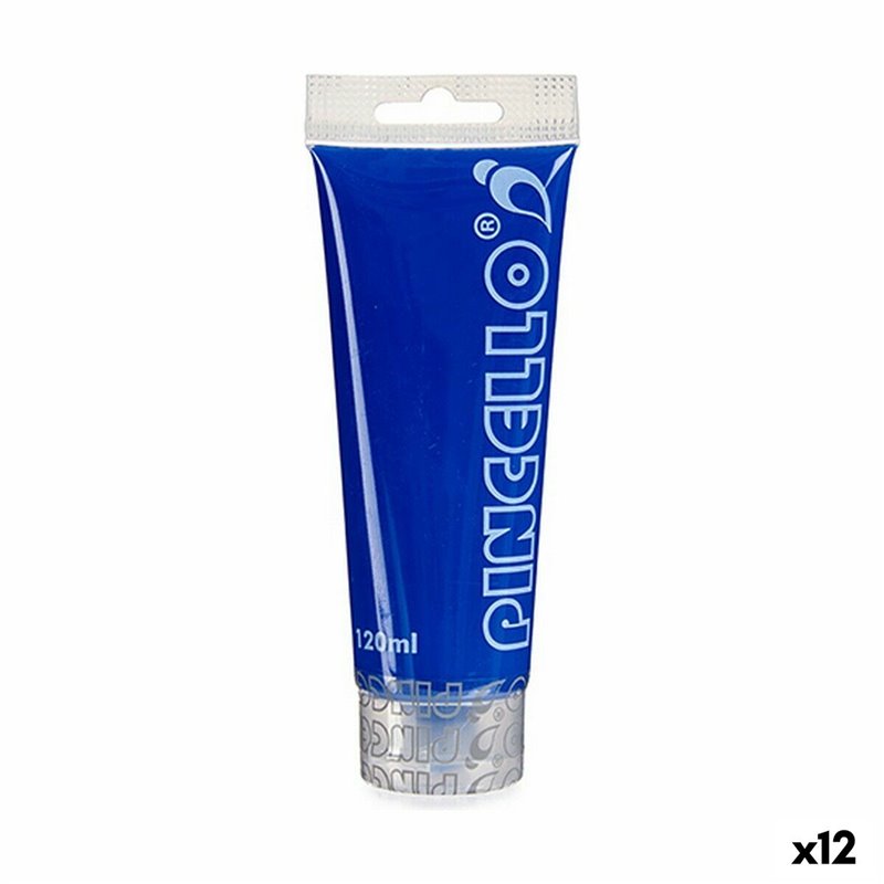 Peinture acrylique Bleu foncé 120 ml (12 Unités)