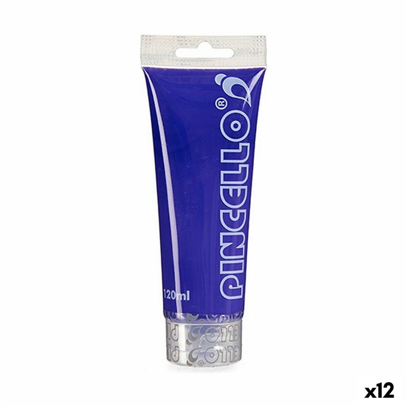 Peinture acrylique Violet 120 ml (12 Unités)