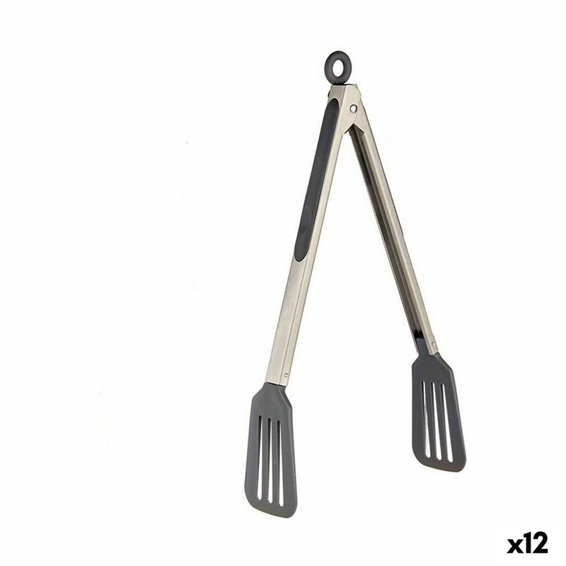 Pinces de Cuisine 33 cm Acier inoxydable (12 Unités)