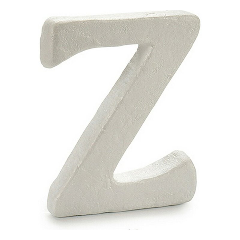 Image secondaire de Lettre Z Blanc polystyrène 1 x 15 x 13,5 cm (12 Unités)