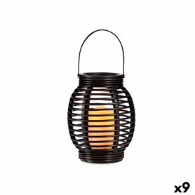 Lanterne à LED Gris foncé Plastique (9 Unités) 189,99 €