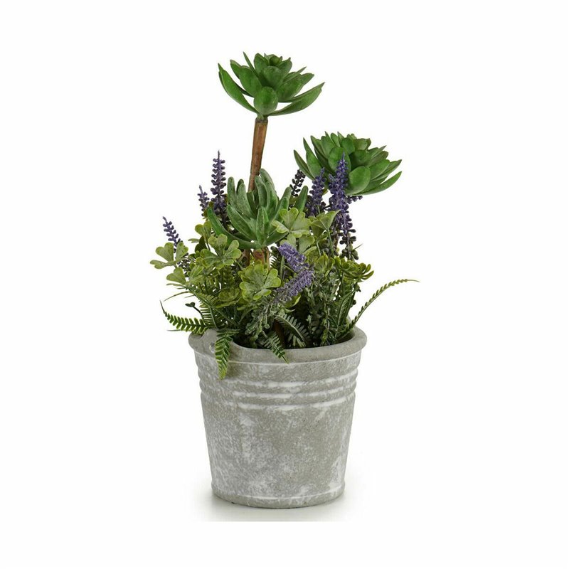 Image secondaire de Plante décorative Fleurs Campagne Liège Plastique 10 x 25 x 10 cm (12 Unités)