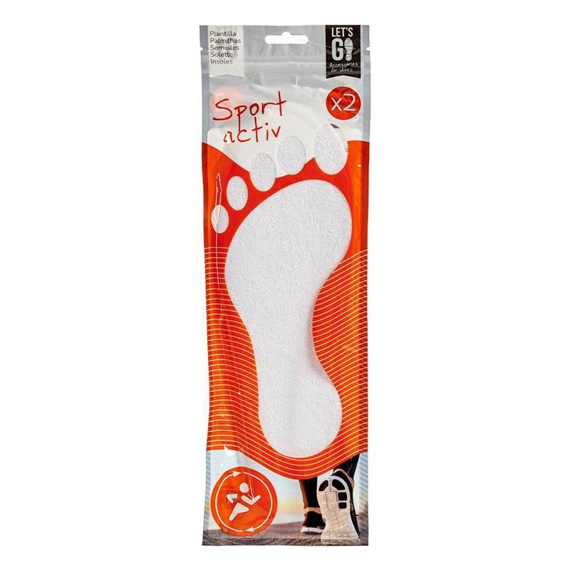 Image secondaire de Modèles Sport Blanc Coton Latex 9,5 x 29,5 cm (12 Unités)