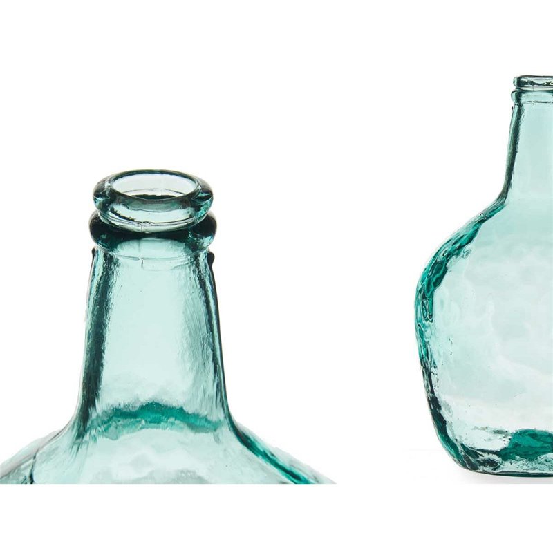 Image secondaire de Bouteille Carafe Décoration Transparent 22 x 37,5 x 22 cm (2 Unités)