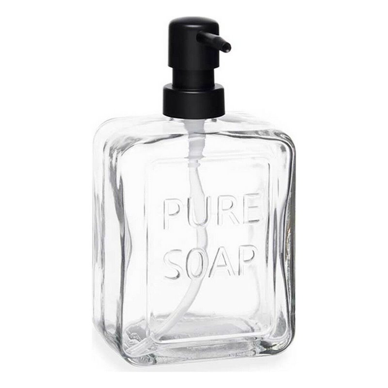 Image secondaire de Distributeur de Savon Pure Soap Verre Transparent Plastique 570 ml (6 Unités)