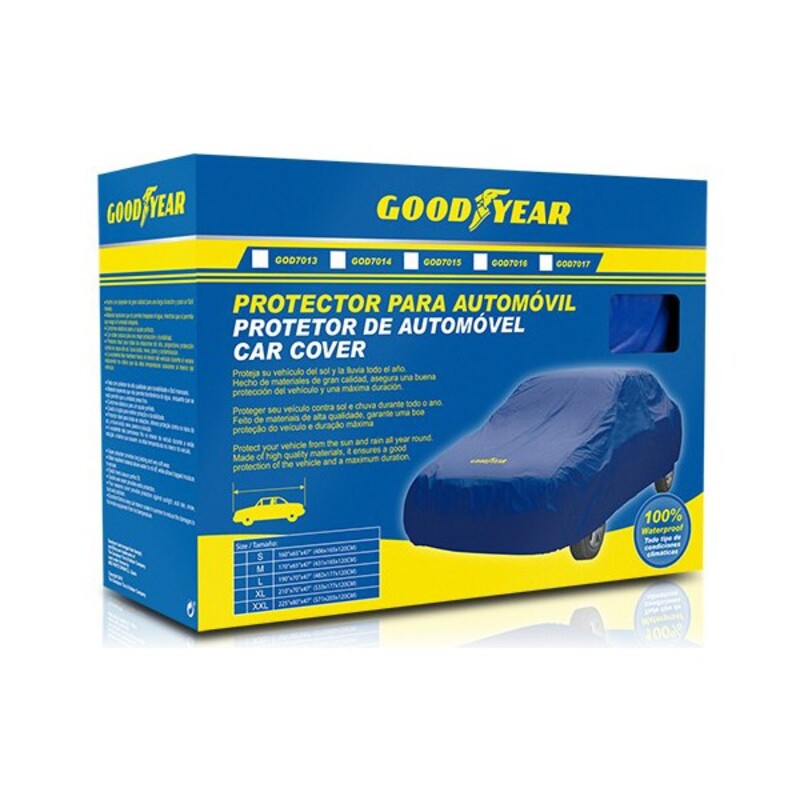 Image secondaire de Housse pour voitures Goodyear GOD7013 Bleu (Taille S)