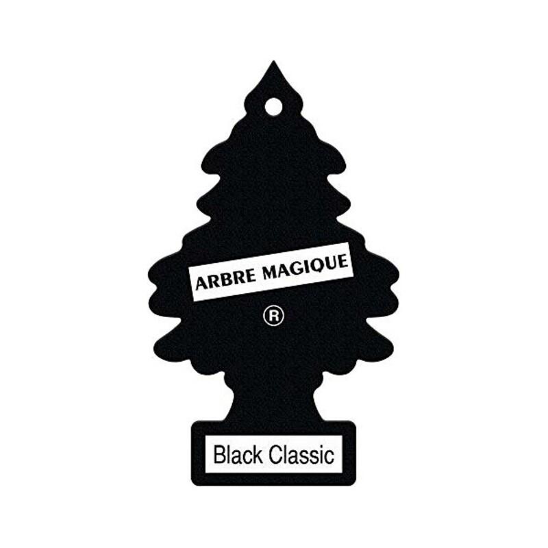 Désodorisant Pour Voiture Arbre Magique Black Classic Pin