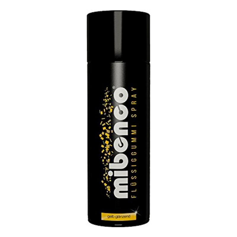 Caoutchouc liquide pour voitures Mibenco Jaune 400 ml